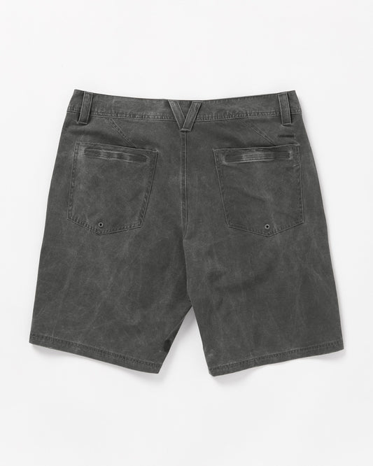 Stone Faded Hybrid Shorts
